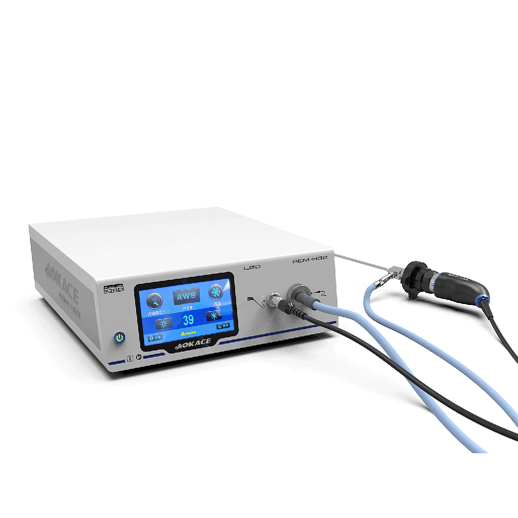 Cameră endoscop și sursă de lumină integrativă