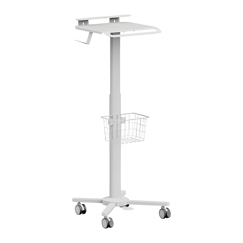 Cărucior medical modular economic cu suport antifurt pentru laptop