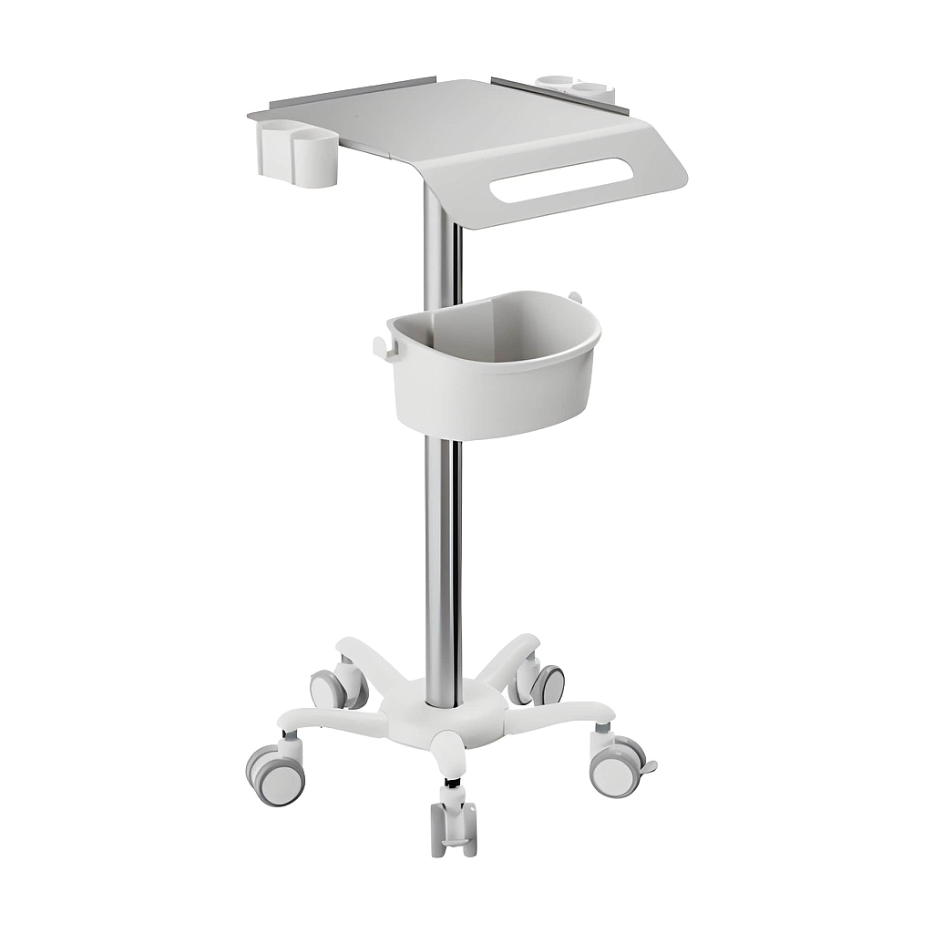 Cărucior medical pentru sonde ecograf și cuplanți