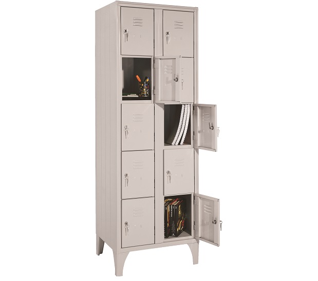 Dulap vestiar cu 10 casete