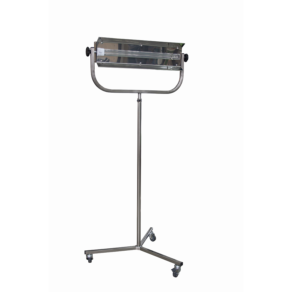 Lampă germicidă 1x55W 2G11 cu suport mobil