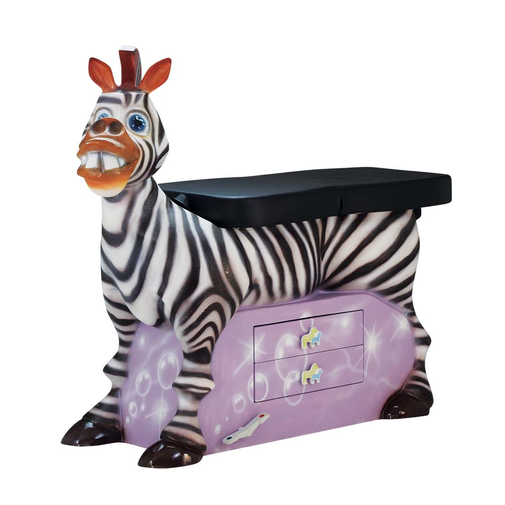 Masă pediatrică examinare-zebră