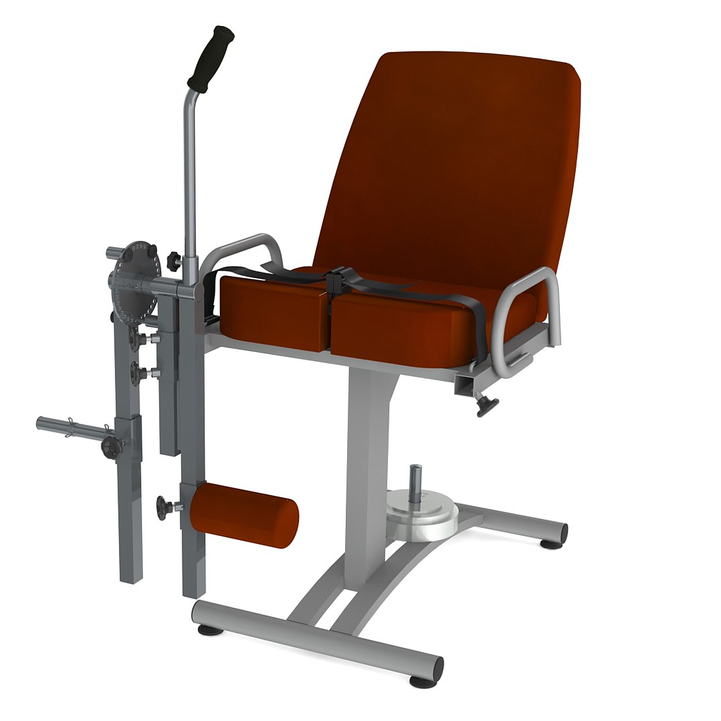 Scaun de fizioterapie quadruped pentru exercițiile membrelor
