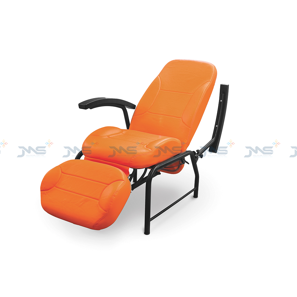 Scaun de odihnă cu cotieră pliabilă - cu roți