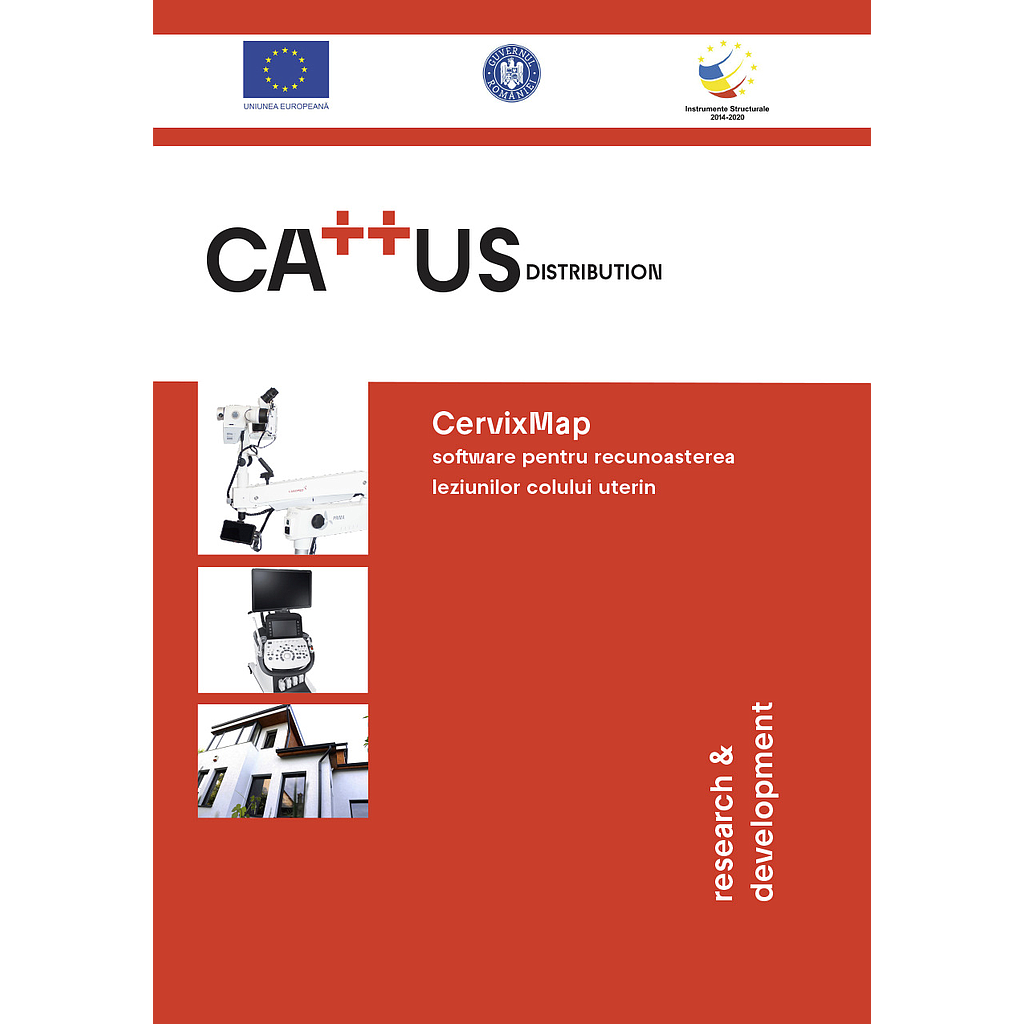 Software recunoaștere leziuni col uterin - CervixMap