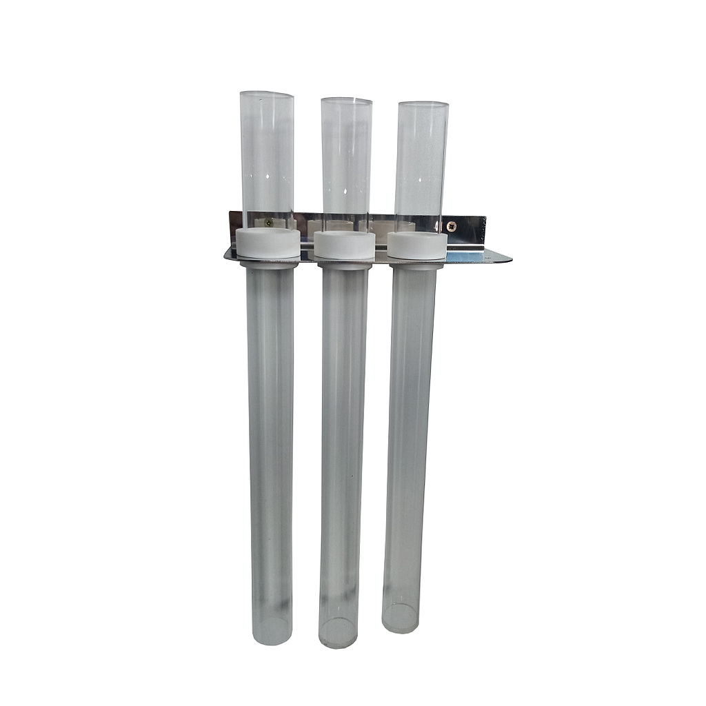 Suport endoscop flexibil cu 3 tuburi